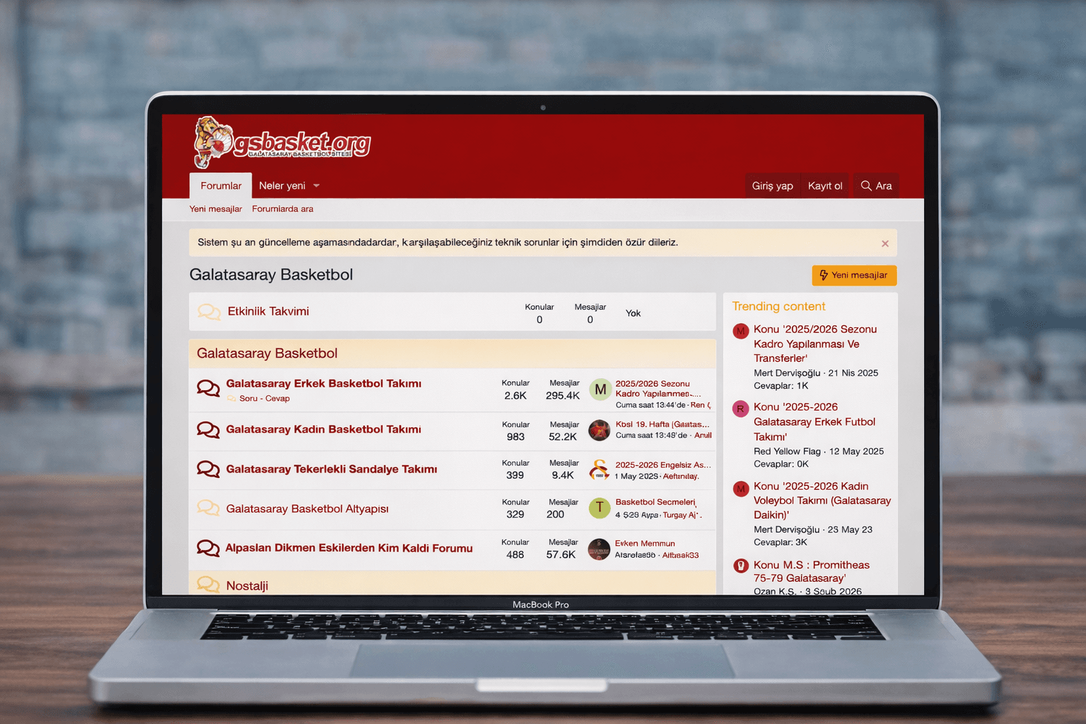 GS Basket Forum